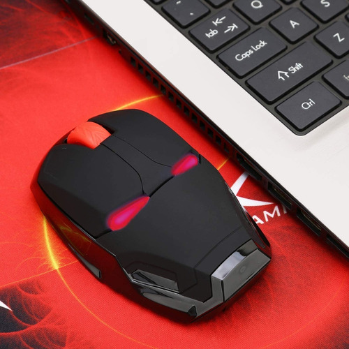 Mouse Iron Man Inalambrico Gamer