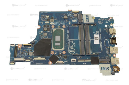 Placa Motherboard, Mainboard Dell Inspiron 3493 3593 I3 10ma