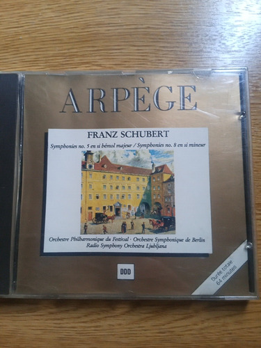 Franz Schubert. Arpège. Singonias 5 Y 8