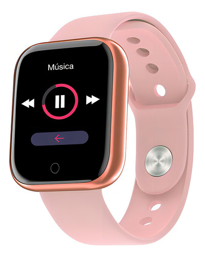 Smartwatch Relógio Inteligente D20 / Y68 Android Ios Rosa Cor da caixa Rosa