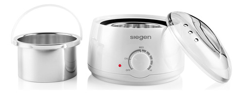 Olla Para Calentar Cera Siegen Sg-1100 Color Blanco