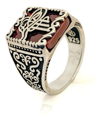 Anillo Otomano De Plata , Joyeria Turca, Estambul Joya