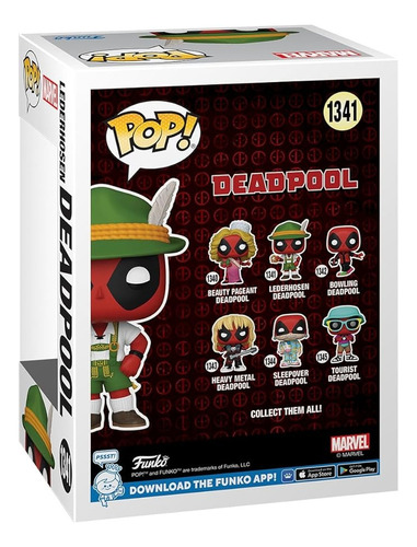 Funko Pop! Marvel - Lederhosen Deadpool #1341