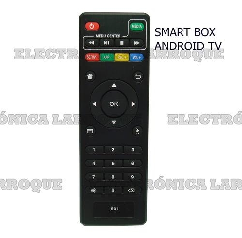 Control De Conversor Tv Box Android Sin-931