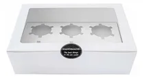 Comprar Porta Cupcakes Tinbaly Cajas Blancas Para Magdalenas, 6 Ppp