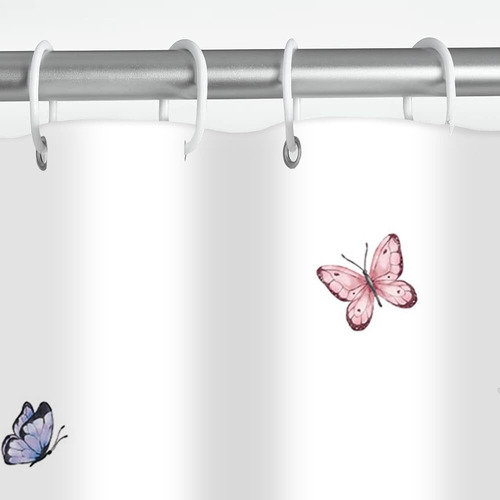 Cortina De Ducha De Lavanda De 180x180 Cm, Cortina De Baño