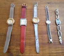 Comprar Lote Relojes Para Repuesto O Cambiar Pila. 5 Relojes. Leer 