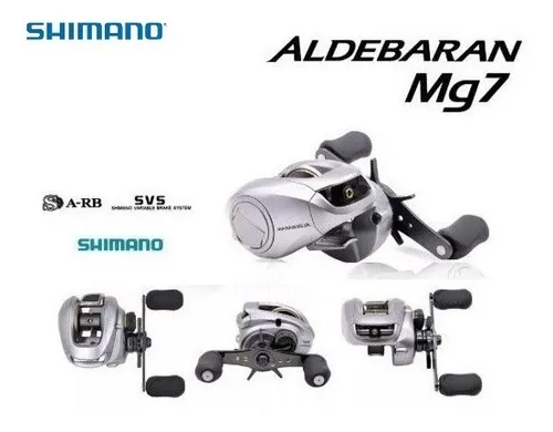 Carretilha Japonesa Shimano® Aldebaran Mg7 7.0:1 Drag:4,5kgs