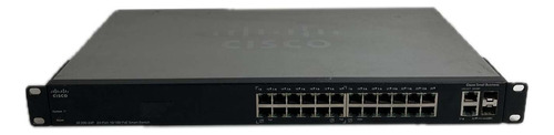 Switch Inteligente Cisco Sf 200-24 24 Portas 10/100 (Recondicionado)