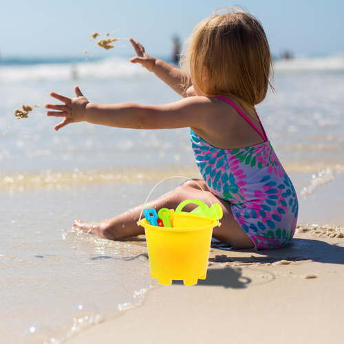 Set De 13 Piezas Castle Sand Tools Beach Sand Multicolor Cre