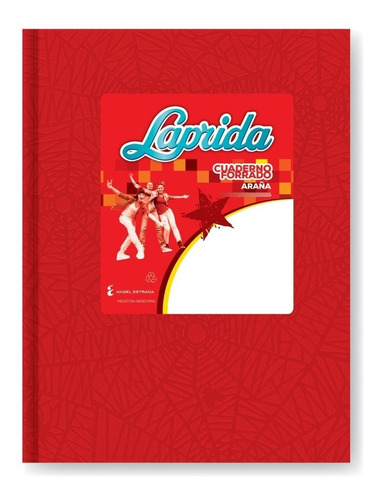 Cuaderno Escolar Laprida Td Araña 98h Ray/cuad Rojo