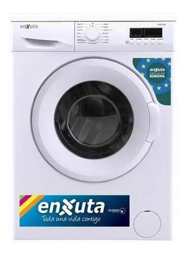 Lavarropas Automático Enxuta Lenx785 Blanco 8kg 220 - 240 v