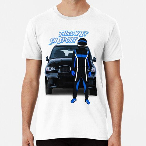 Remera Deporte De Carreras De Coches Algodon Premium