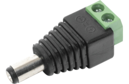 Adaptador Macho Tipo Jack De 3.5 Mm Polarizado De 12 Vcc