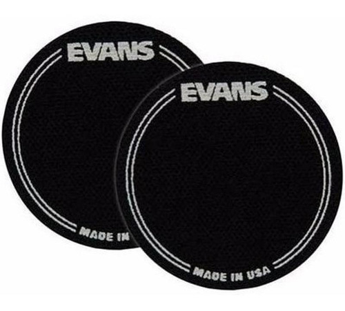 Kit 2 Pad Protetor Bumbo Evans Eqpb1 Feltrado (pedal Single)