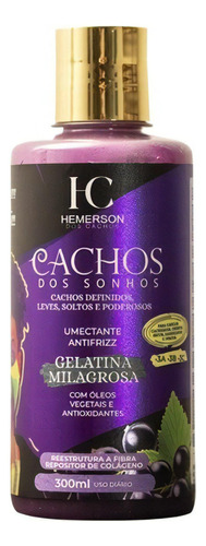 Gelatina Cachos Dos Sonhos - Hemerson Dos Cachos -300ml