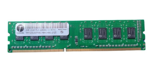 Imagem 2 de 4 de Memória Teikon Pc3-12800u 2gb Desktop