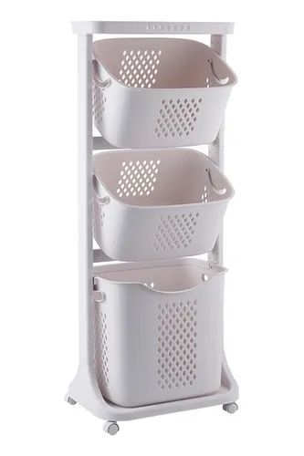 Cesta De Almacenamiento De Ropa De 3 Capas Multifuncional