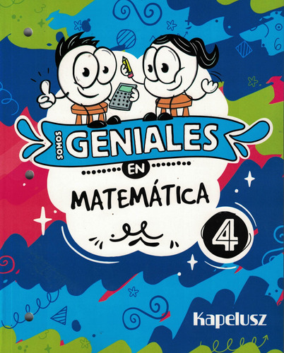 Somos Geniales En Matematica 4