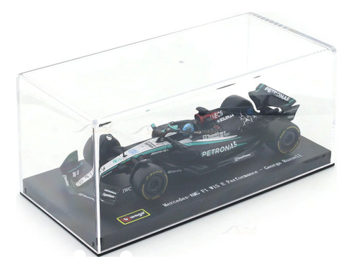 Funda acrílica F1 Mercedes Amg W15 Lewis 44 1:43 Bburago
