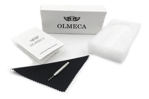 Relógio Masculino Luxo Original Dourado Prata Azul 0853
