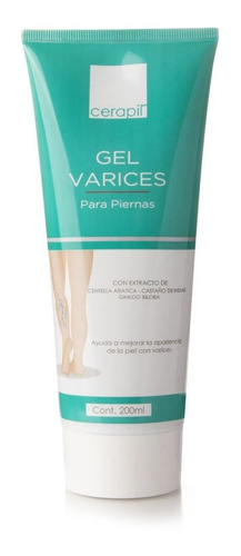 Gel Para Varices Cerapil Reduce Dolor Y Cansancio De Piernas Agradable