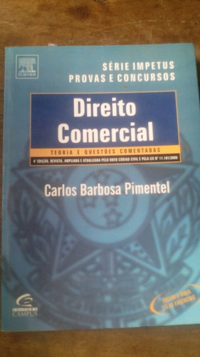 Direito Comercial Teoria Questões Comentadas Carlos Barbosa 