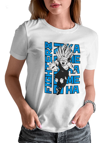 Blusa / Playera Gohan Anime Dragon Ball Z Para Mujer #80