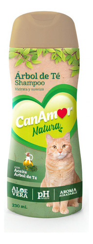 Shampoo Canamor Arbol De Te Felino 230ml