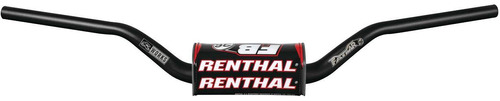 Renthal R-works Fatbar Manillar Caña Curva Viento Negro