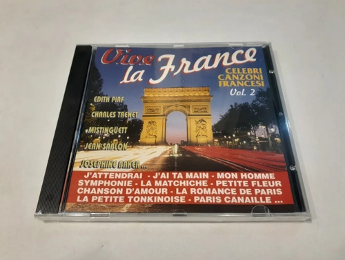 Vive La France Vol. 2, Varios - Cd 1997 Nuevo Made In Eec