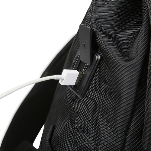 Mochila Democrata Executiva Smart Multicompartimentos Cor Preto