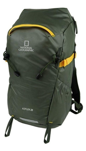 Mochila National Geographic Kepler 25 Lts Color Verde musgo