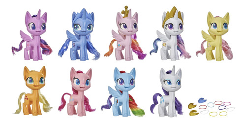 My Little Pony Mega Friendship Collection - Juego De 9 Figu.