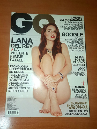 Lana Del Rey Gentlemen Quarterly Latinoamerica Revista Pop