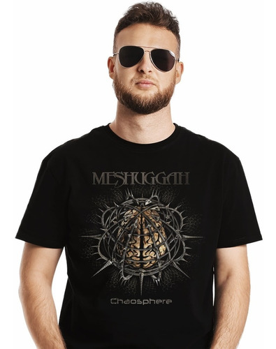 Polera Meshuggah Chaosphere 3d Metal Impresión Directa