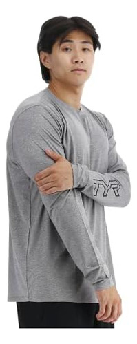 Tyr Playera Estándar De Manga Larga Con Protección Solar Pa