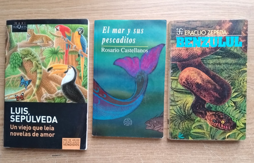 Un Viejo Que Leía Novelas De Amor Luis Sepúlveda + 2 Libros 