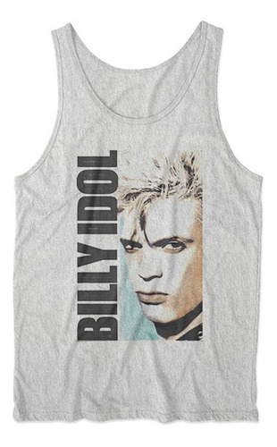 Musculosa Billy Idol Diseño Gris Melange