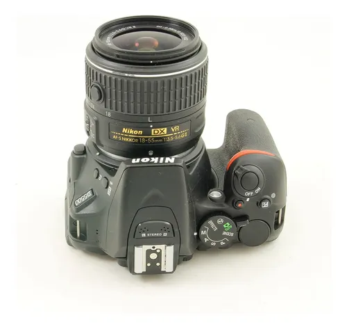 Nikon Kit D5500 + Lente 18-55mm Vr Ii Dslr Color Negro Nikon Kit D5500 + Lente 18-55mm Vr Ii Dslr Color Negro