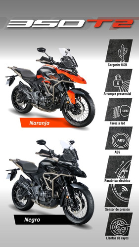 Beta Zontes T 350 0km 2025 - Entrega Inmediata-financiacion