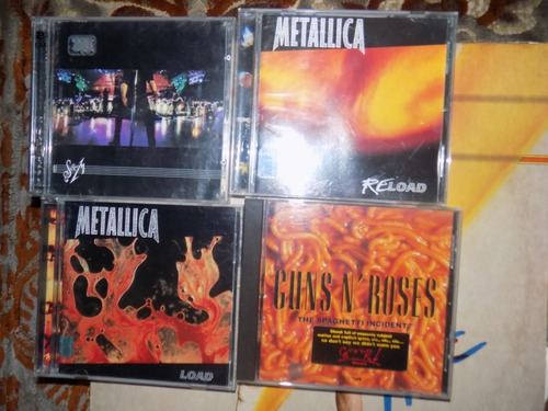 Guns And Roses , Metallica , Cds Importados , Buen Estado , 
