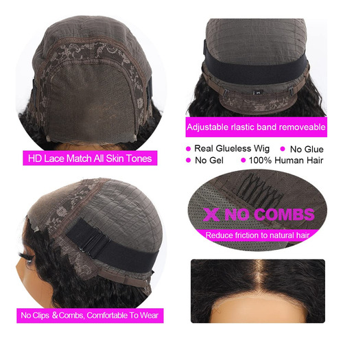 Healthair Wear And Go Pelucas Sin Pegamento Cabello Humano P