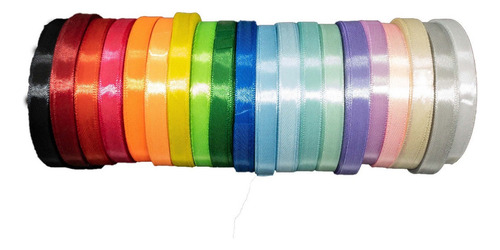 Rollo Cinta Bebé 25 Mm 23 Mts Colores