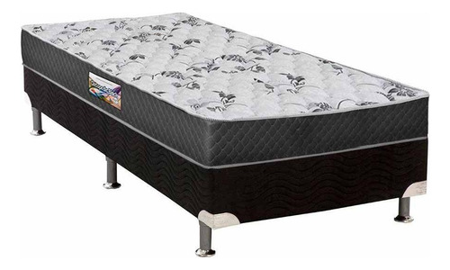 Cama Box Solteiro: Colchão Anatômico Herval D28/ep Ortoped