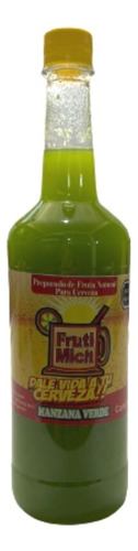 Frutimich Jarabe Sabor Manzana Verde Para Michelada 1 Litro 