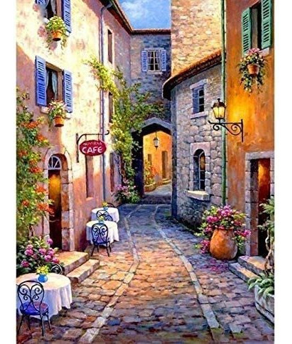 T Kit De Pintura Con Diamantes 5d Paisaje