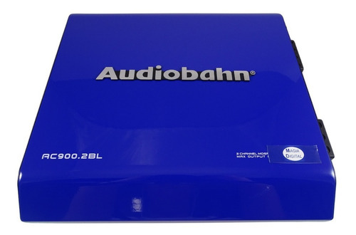 Amplificador Audiobahn Ac900.2 1500w 2 Canales Max Power Color Azul