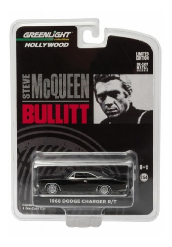 Greenlight - 1968 Dodge Charger R / T, Steve Mcqueen Bullit