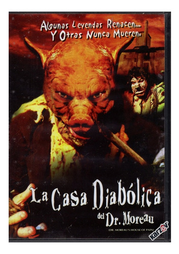 La Casa Diabolica Del Doctor Moreau Pelicula Dvd